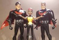 Batman Beyond  Bruce Wayne Terry McGinnis And Max Gibson (Batman Beyond) Custom Action Figure