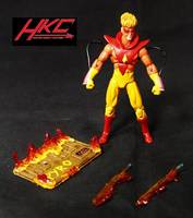 Pyro V2 (X-men evil brotherhood) (Marvel Universe) Custom Action Figure