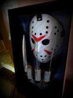 Freddy vs Jason 3D poster. (Nightmare on Elm Street) Custom Other