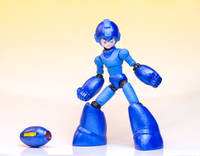 Mega Man Action Figure 4.75" Metallic Version (Megaman) Custom Action Figure