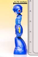 Mega Man Action Figure 4.75" Metallic Version (Megaman) Custom Action Figure [Mega Man height]