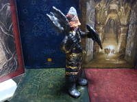 Dwarf Warrior w/Mace (Figurine) (Hobbit) Custom Miniature / Figurine [Dwarf w/mace]