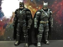Black Chrome Armoured Batman (Batman) Custom Action Figure