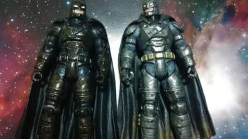 Black Chrome Armoured Batman (Batman) Custom Action Figure