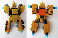 Transformers Chibi BRUTICUS PCC with Iron Army Limbs (Transformers) Custom Action Figure