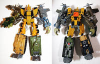 Transformers Chibi BRUTICUS PCC with Iron Army Limbs (Transformers) Custom Action Figure