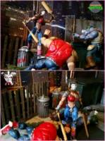 April Jones (Teenage Mutant Ninja Turtles) Custom Action Figure [Cranium bashing battle with Bebop and Rocksteady]
