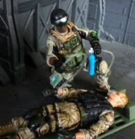50th Anniversary Style Carl "Doc" Greer (G.I. Joe) Custom Action Figure