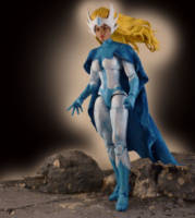 Snowbird V2 (Alpha Flight) +polar bear +owl (Marvel Legends) Custom Action Figure