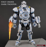 First Order Dark Trooper (Star Wars) Custom Action Figure