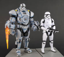 First Order Dark Trooper (Star Wars) Custom Action Figure