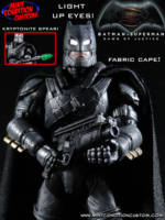 Armored Batman w/ LED Light up Eyes (BvS Movie Style) (Batman) Custom Action Figure