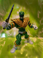 Super Hero Mashers Green Ranger (Power Rangers) Custom Action Figure
