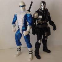 Snow Shadow (Marvel Legends) Custom Action Figure [With my favorite ML - Scourge]