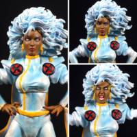 Storm (Marvel Legends) Custom Action Figure [Alt Heads]