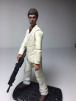 Tony "Scarface" Montana 3.75 scale (G.I. Joe) Custom Action Figure [Say goodnight to the bad guy!]