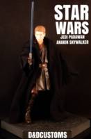 STAR WARS Padawan Anakin Skywalker 6" (Star Wars Clone Wars) Custom Action Figure