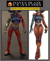 Misty Knight : Heroes For Hire (Marvel) Custom Action Figure [Misty Knight Custom Action Figure by Davey Blaze Customs]
