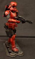 Crimson Imperial Commando (Star Wars) Custom Action Figure