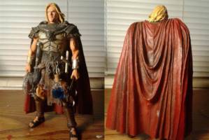 Trevor Belmont (Castlevania) Custom Action Figure [Profile with cape]