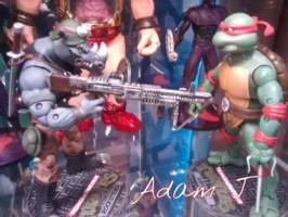 Rocksteady (TMNT) (Teenage Mutant Ninja Turtles) Custom Action Figure