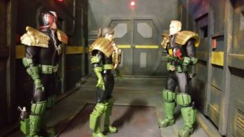 Chief Judge McGruder (Judge Dredd) Custom Action Figure