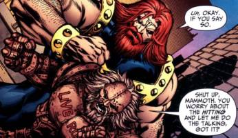 Mammoth Baran Flinders Fearsome Five member (DC Universe) Custom Action Figure