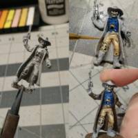 Undead Cowboy (Original) Custom Miniature / Figurine [WIP]