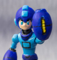 Custom Mega Man Figure Grumpie (Megaman) Custom Action Figure [Close up]