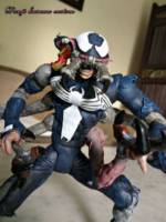 Man-spider venom symbiote (Marvel Legends) Custom Action Figure