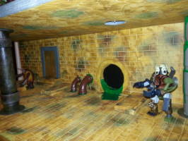 TMNT N.Y. Sawer (Teenage Mutant Ninja Turtles) Custom Diorama / Playset