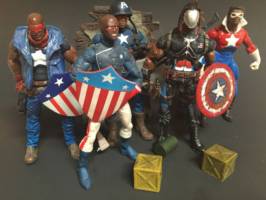 Captian America 2045 ( concept figure) (Captain America) Custom Action Figure
