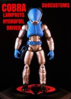 COBRA LAMPREYS 6" 1:12th Scale (G.I. Joe) Custom Action Figure [CUSTOM GI JOE MARVEL LEGENDS BLACK SERIES STYLE 6" INCH COBRA LAMPREYS 1:12th SCALE]