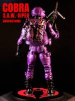 COBRA S.A.W.-VIPER 6" 1:12th Scale (G.I. Joe) Custom Action Figure [CUSTOM GI JOE MARVEL LEGENDS BLACK SERIES STYLE 6" INCH COBRA S.A.W.-VIPER 1:12th SCALE]