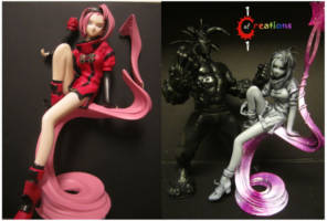 Jubilee (anime-style) (Marvel) Custom Statue / Bust [W.I.P.]
