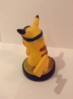 Melee blue pikachu custom amiibo (Nintendo) Custom Miniature / Figurine
