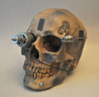 Bionic Skull (Warhammer) Custom Statue / Bust