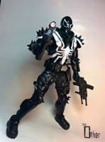Agent  Venom (Spider-Man) Custom Action Figure