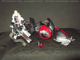 Mandalorian Flying Motorcycle (Star Wars) Custom Action Figure