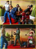 Mr. X and Bodyguard Enforcer Shiva (Streets of Rage) Custom Action Figure