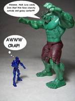 Teeni Weeni Stealth Iron Man (Marvel) Custom Miniature / Figurine