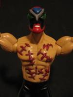 StrongBad-Severe Knife Fight Damage Variant (Wrestling) Custom Action Figure
