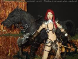 Red Sonja (Marvel) Custom Action Figure