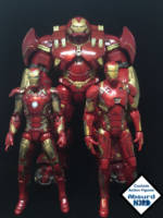 Realistic/Battle Damaged Iron Man | Hulkbuster | Mark 43 | Mark 46 (Marvel Legends) Custom Action Figure