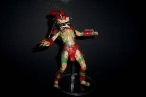 Zaf'el the Hybrid Huntress (Crimson Armor) (Predator) Custom Action Figure