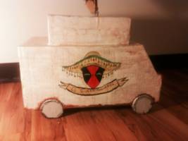 Deadpool taco truck (Marvel Legends) Custom Vehicle [Side view #2]