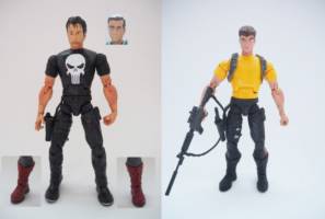 Rick Flag Jr. (DC Universe) Custom Action Figure [Rick Flag custom action figure before and after]