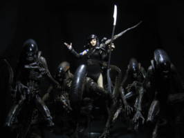 Gwen SerpentChild (Aliens) Custom Action Figure