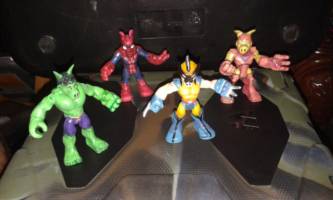 Spiderham, Ironham, Porverine, Purk Plyskool (Marvel) Custom Action Figure