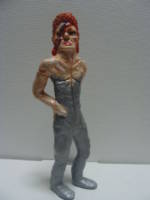 Aladdin Sane (Rock Stars) Custom Miniature / Figurine [Aladdin Sane,Front View]